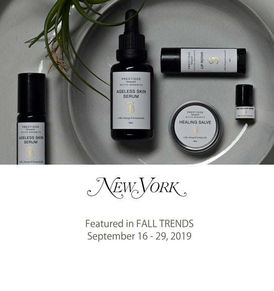 Featured in FALL TRENDS
September 16 - 29, 2019